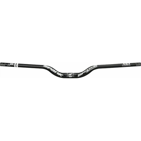 Spank Spike Race Vibrocore Bars 800mm Wide 50mm Rise 31.8mm Clamp Black Aluminum