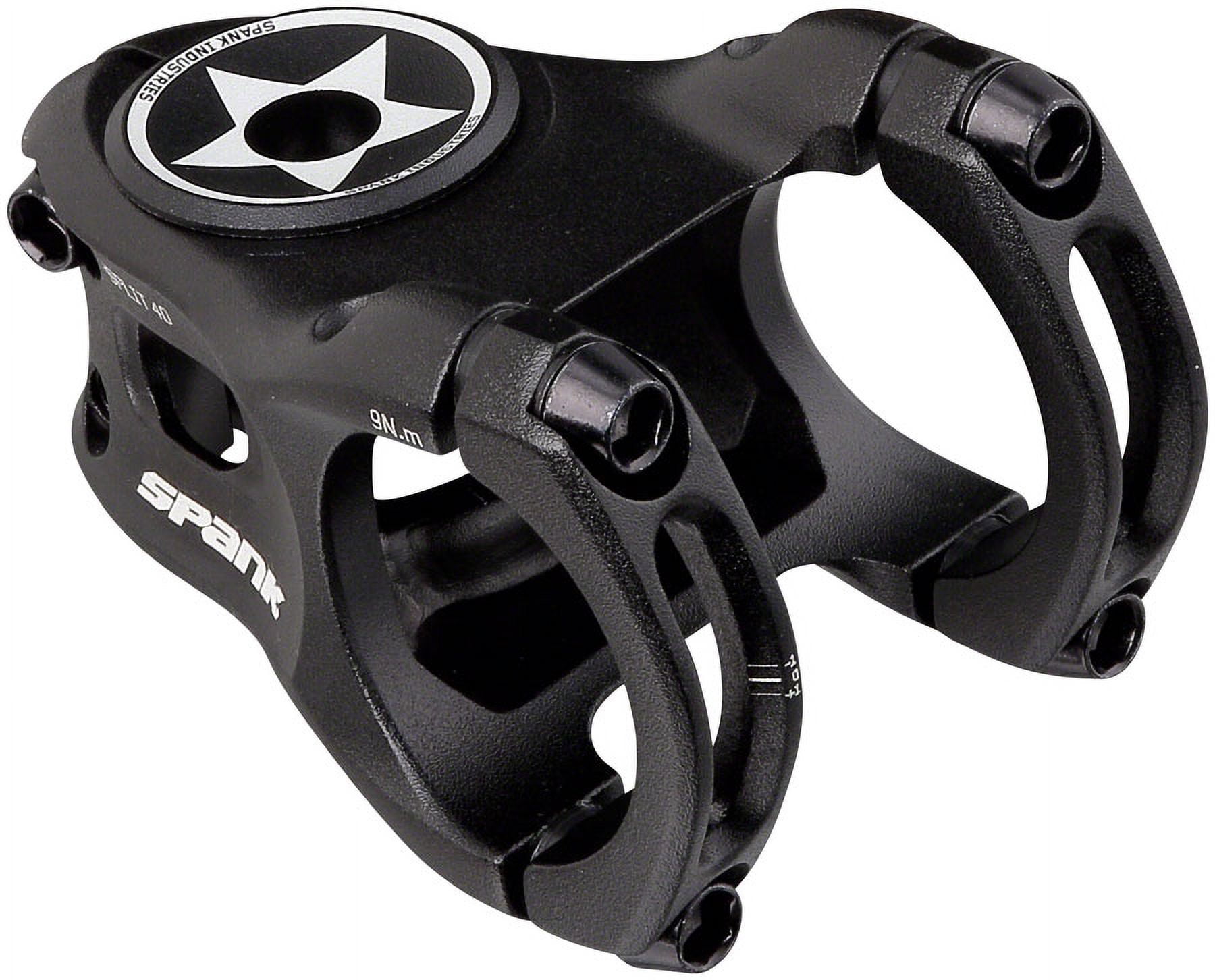 Spank Split 35 Stem - 40mm 35mm Bar Clamp +/-0 1 1/8 Spank Split 35 Stem - 40mm 35mm Bar Clamp +/-0 1 1/8