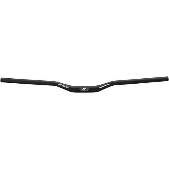 Spank Spoon Handlebar 785mm Wide 31.8mm Clamp 25mm Rise Black Aluminum XGT