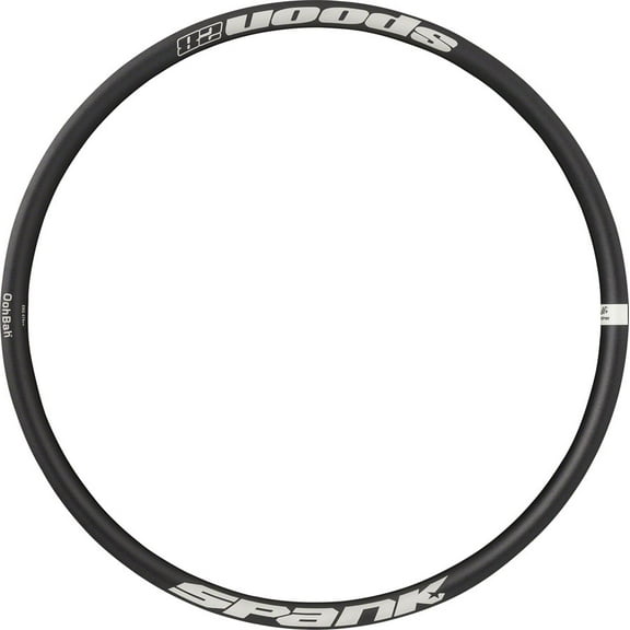 Spank Spoon 28-24 Rim - 24" Disc Black 32H