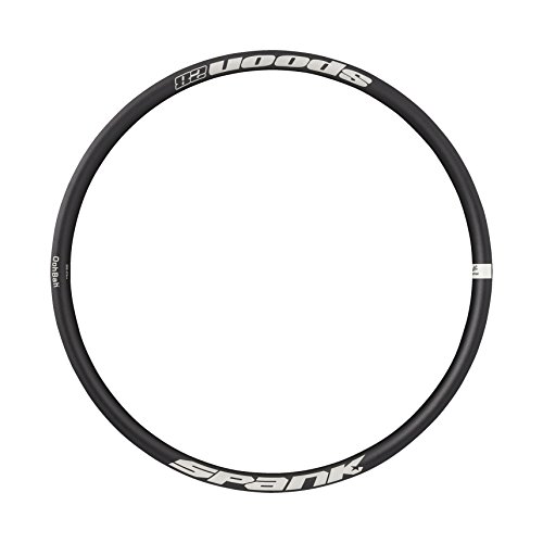 Bicycle Rims For Heavy Riders Spank Spoon 28 Bike Rims, (24inch, Black), Tubeless Ready, Bombproof ...