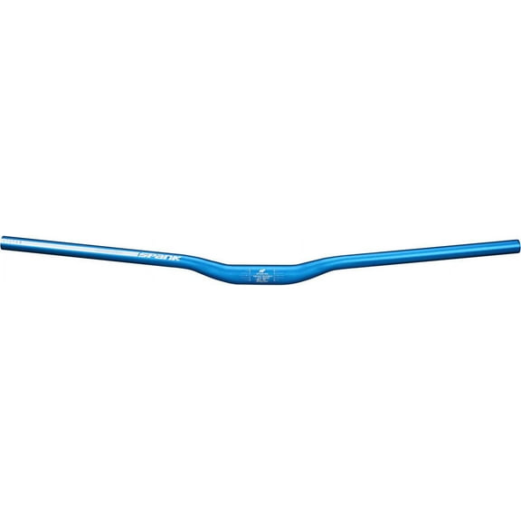 Spank Spoon 800 Mountain Bike Handlebar 31.8mm Clamp 20mm Rise Blue Aluminum