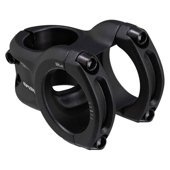 Spank Spoon Stem- Black Length: 35 Bar Clamp Diameter (mm): 35.0