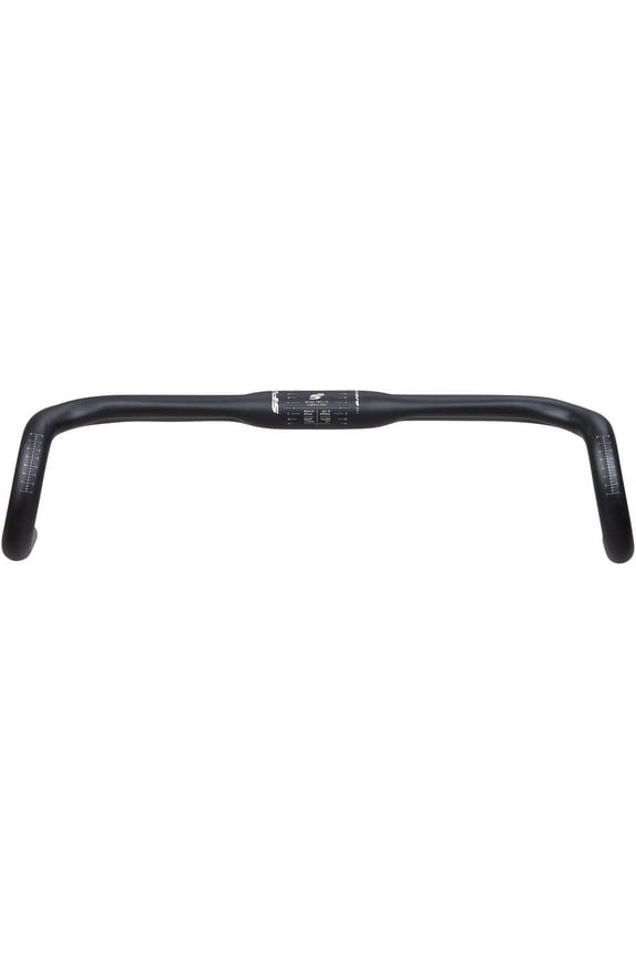 Wing 12 Vibrocre Drop Handlebar - Aluminum, 31.8mm, 46cm, Black