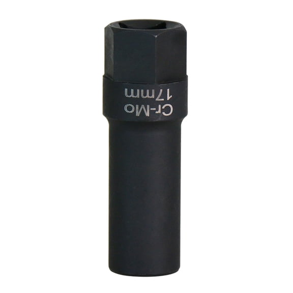 Spanner Conveter Socket Wrench 1/2in Square Connection for Nut Removal 17mm External 7 Angles Sleeve Adapter