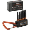 thumbnail image 1 of Spanner Screwdriver Bit Set - Railer 5PC S2 Steel 2" Spanner Impact Driver Bit Set With A Tool Storage Bit Holder & Carabiner, 1 of 7