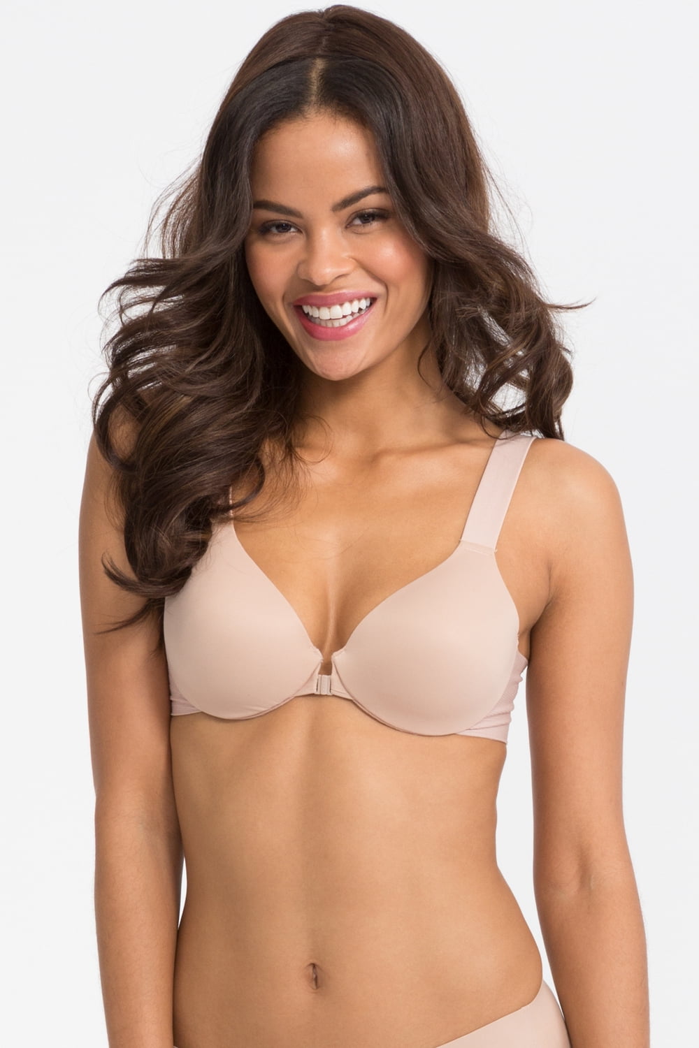 SPANX 30011R Bra-llelujah!® Lightly Lined Front Close ~ SANGRIA ~ 34C ~ NWT  $68 