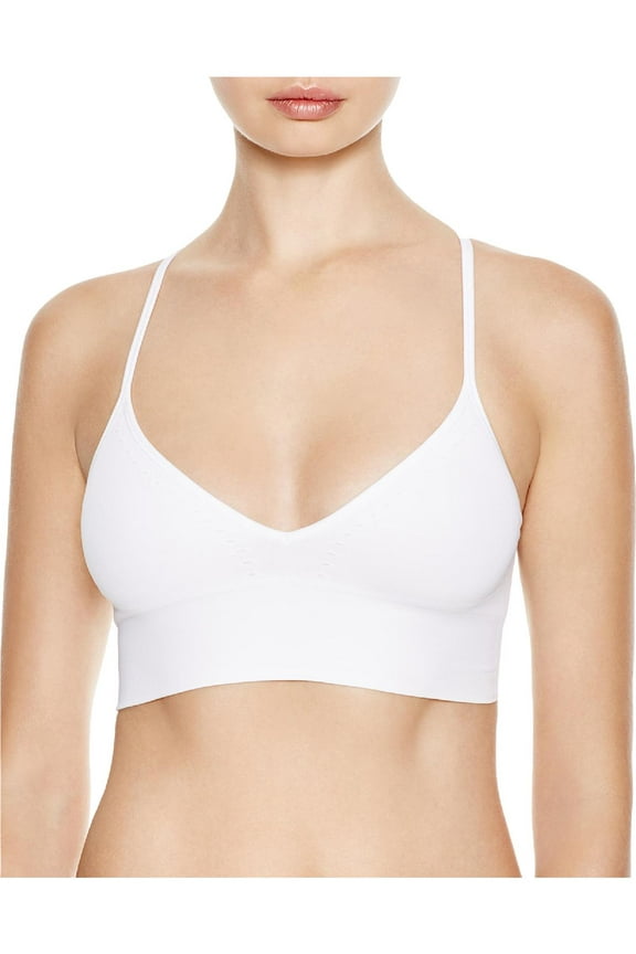 Women's Lounge-Hooray! Bralette, White, X-Small