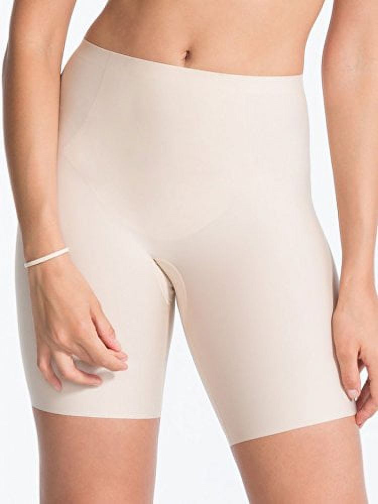 spanx trust your thinstincts medium control targeted short, s, soft nude 