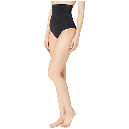 Spanx Suit Your Fancy High-Waist Thong Very Black