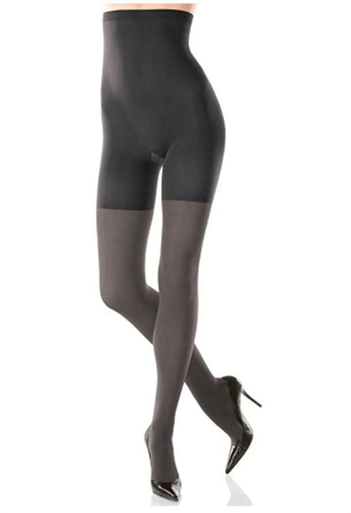 Spanx Tight End Tights High Waisted Body Shaping Tights, Charcoal