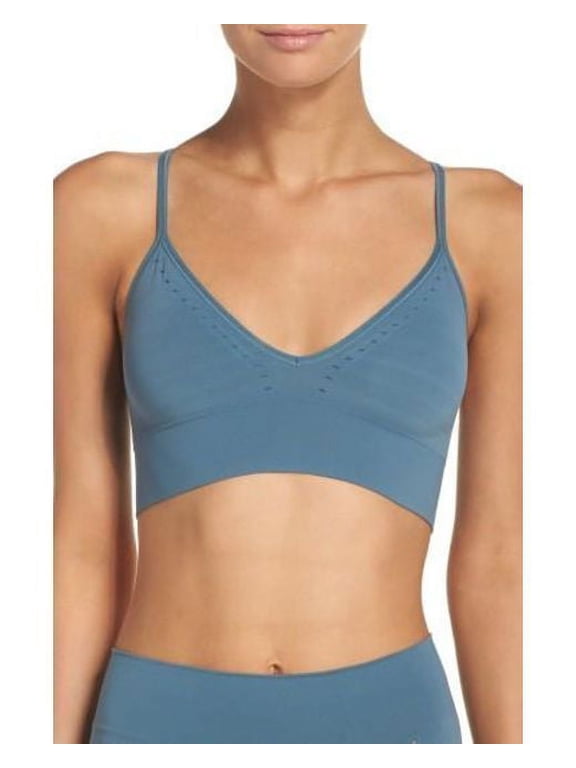 Women's Lounge-Hooray! Bralette, Ink Blue, Medium