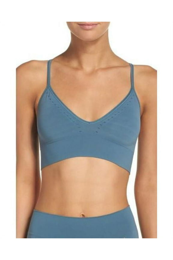 Women's Lounge-Hooray! Bralette, Ink Blue, Medium