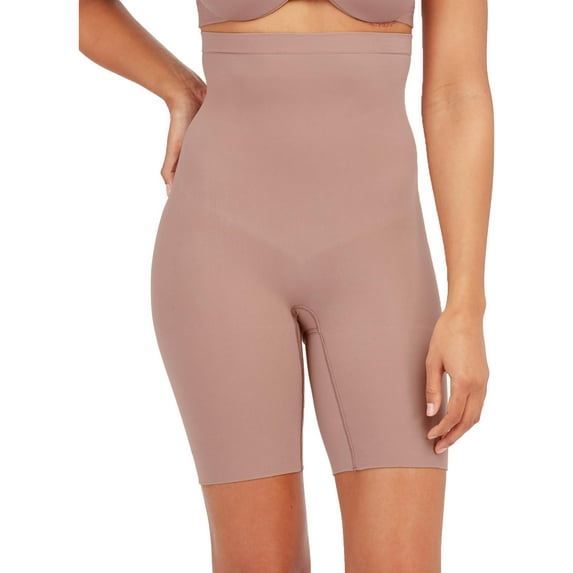 Spanx Womens Higher Power Shorts High Waisted Seamless Shaping Short