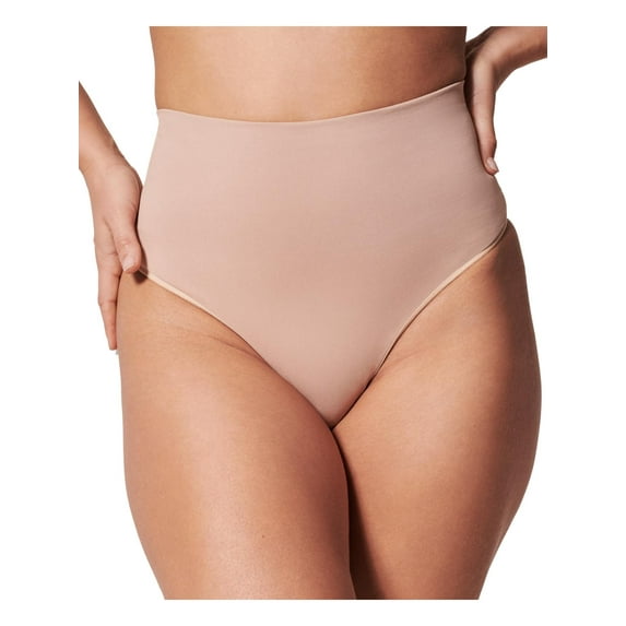 Spanx Womens Plus Thong Seamless Shaping Panty