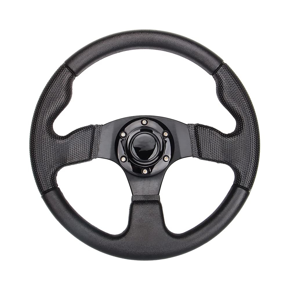 Spaorcco Golf Cart Steering Wheel Universal Design for Most Golf Cart