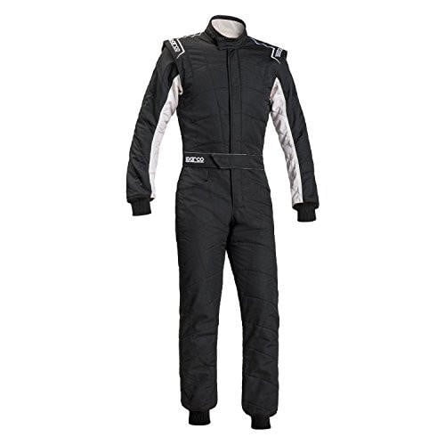 Sparco 00109148NRBI Sprint RS-2.1 Racing Suit Black/White SFI 3.2A/5 Size 48