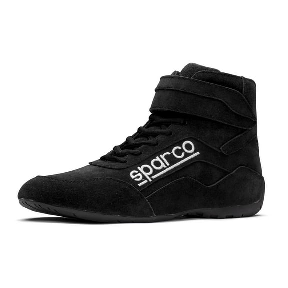 Sparco 001272125N Race 2 Racing Shoes, Black, 12.5