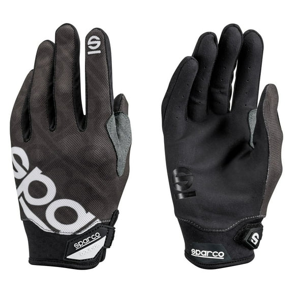 Sparco 002093NR3L MECA 3 Mechanics Gloves Black Large