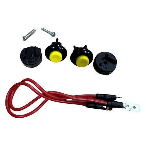 Sparco 01596GI Yellow Horn Button Kit Size Small for Steering Wheels