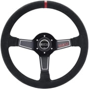 Sparco 015L750SC L575 Steering Wheel, Black, Suede