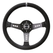Sparco 015L800SC L777 Steering Wheel, Black, Suede