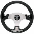 thumbnail image 1 of Sparco 015THPUNR345 P222 Street Racing Steering Wheel 345 mm Dia. Black Leather, 1 of 1