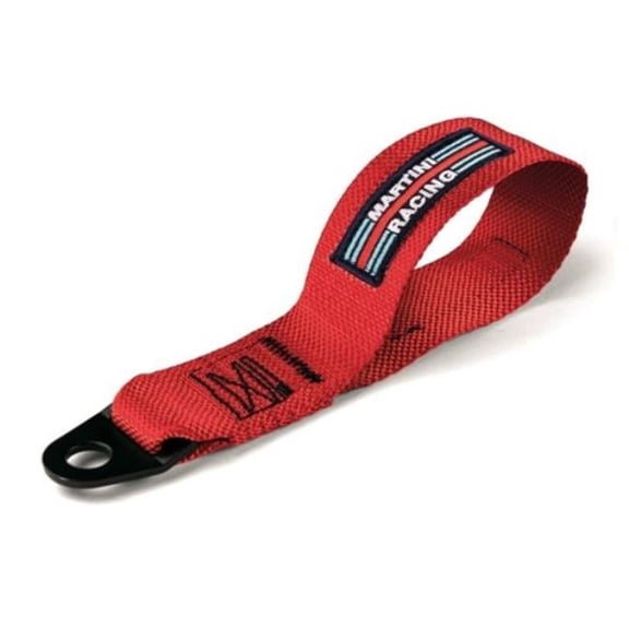 Sparco 01637MRRS Fia Martini-Racing Tow Hook Loop, Red