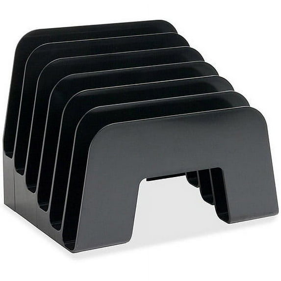 Sparco 6-Compartment Incline Desk Sorter