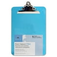 thumbnail image 1 of Sparco 9" x 12.5" Plastic Clipboard, Blue, 1 of 2
