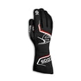 thumbnail image 1 of Sparco 00131412NRRS Arrow SFI 5 Racing Gloves, Black/Red, X-Large, 1 of 4