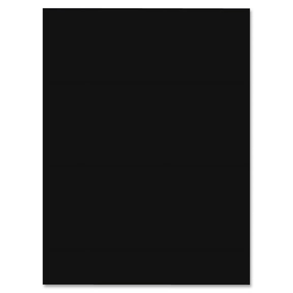 Sparco All-purpose Construction Paper - Multipurpose, Art Project, Craft Project, ClassRoom Project - 0.50"Height x 9"Width x 12"Length - 50 / Pack - Black | Bundle of 5