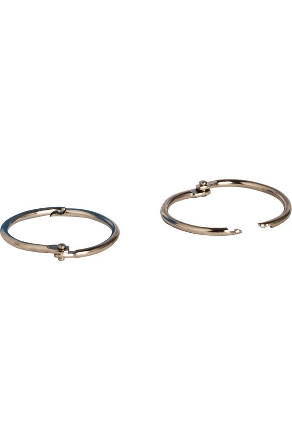 Sparco, SPR01438, Book Rings, 100 / Box, Silver