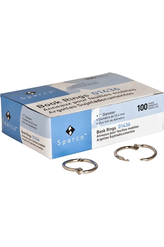 Sparco Book Rings