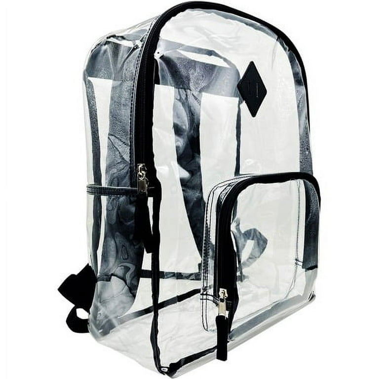 Sparco Carrying Case (Backpack) Multipurpose - Clear - Polyvinyl Chloride (PVC), 420D Oxford Body - Shoulder Strap, Handle - 17