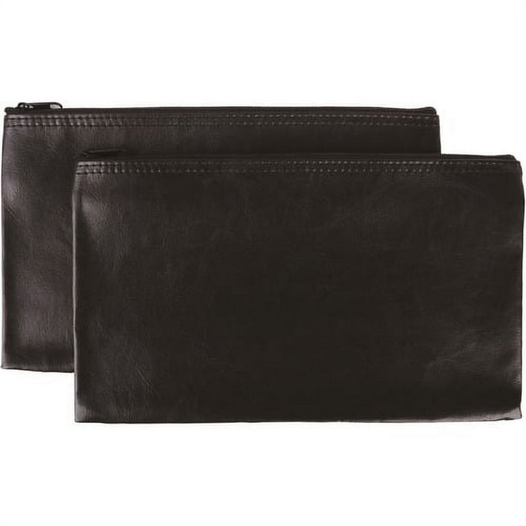 Sparco Carrying Case (Wallet) Cash, Check, Receipt, Office Supplies - Black - Polyvinyl Chloride (PVC) Body x 11 Sparco Carrying Case (Wallet) Cash, Check, Receipt, Office Supplies - Black - Polyvinyl Chloride (PVC) Body x 11