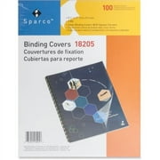 Sparco, SPR18205, Clear View Premium Presentation Covers, 100 / Box, Clear