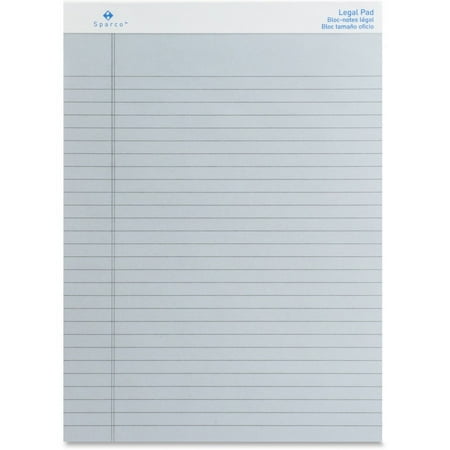 Sparco Colored Legal Ruled Pads