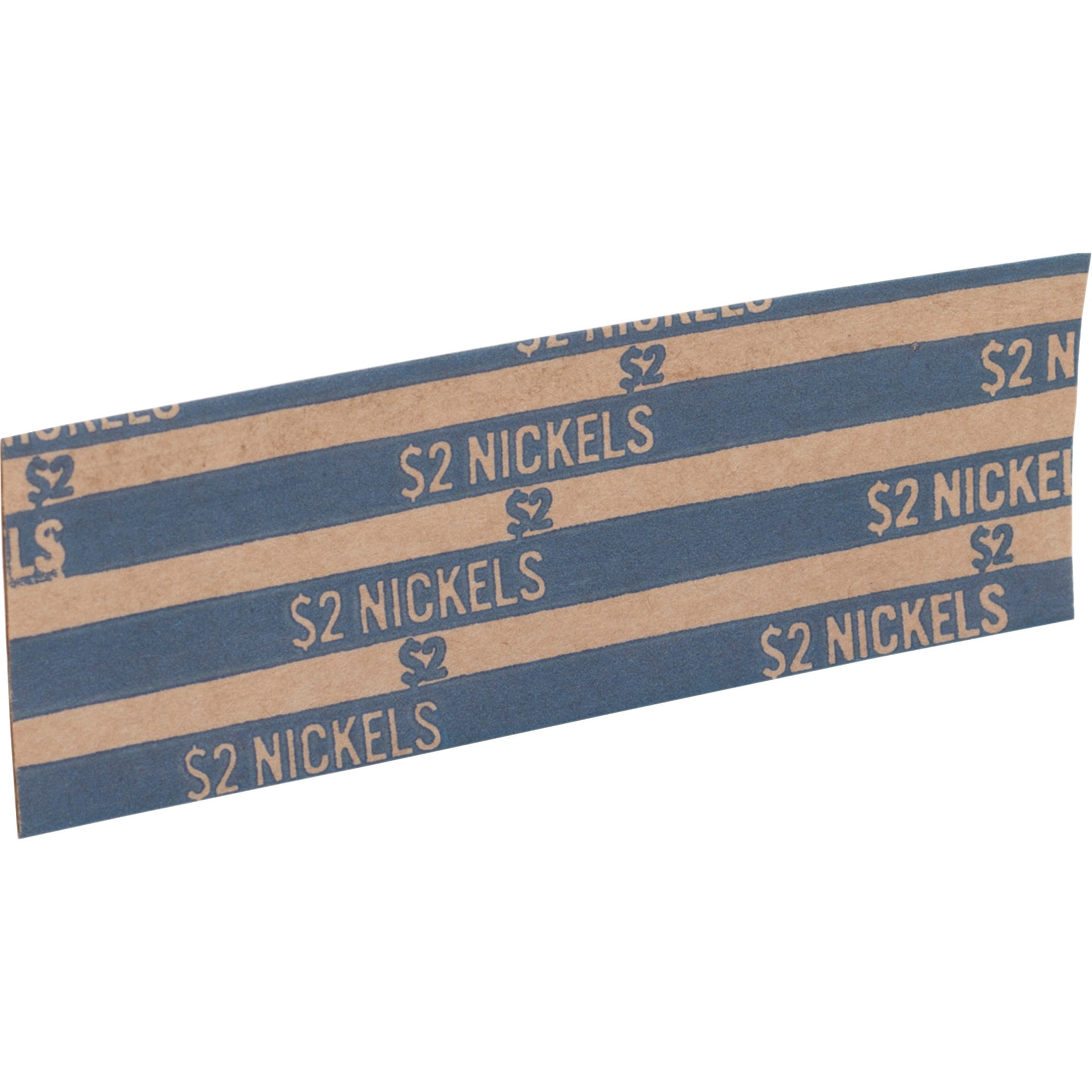 Sparco Flat Coin Wrappers - 1000 Wrap(s)Total $2.00 in 40 Coins of 5 Denomination - 60 lb Basis Weight - Kraft - Blue - 1000 / Box Sparco Flat Coin Wrappers - 1000 Wrap(s)Total $2.00 in 40 Coins of 5 Denomination - 60 lb Basis Weight - Kraft - Blue - 1000 / Box
