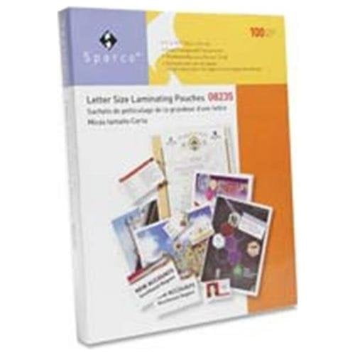 Sparco Heatsealing Laminating Pouches   100/BX - SPR08237