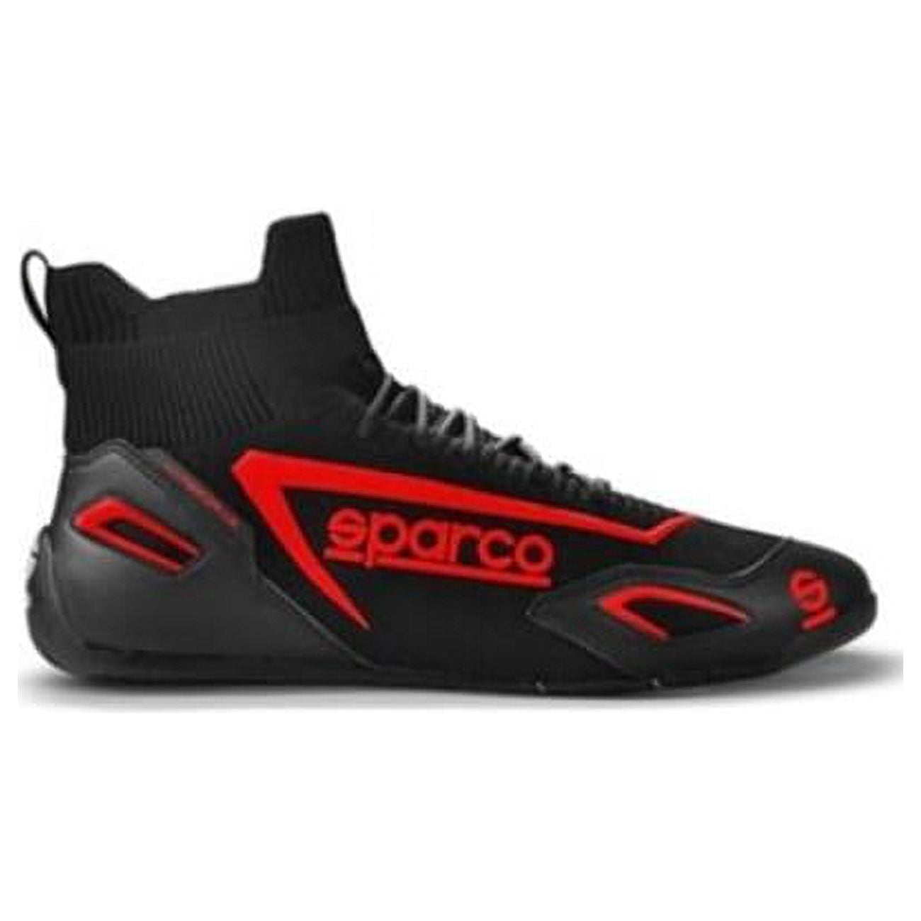 Sparco Hyperdrive Shoe, Black & Red - Size 42
