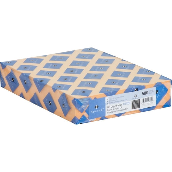 Sparco Laser Copy & Multipurpose Paper - Goldenrod - Recycled - 30% Recycled Content - Letter - 8 1/2" x 11" - 20 lb Basis Weight - 500 / Ream | Bundle of 2 Reams