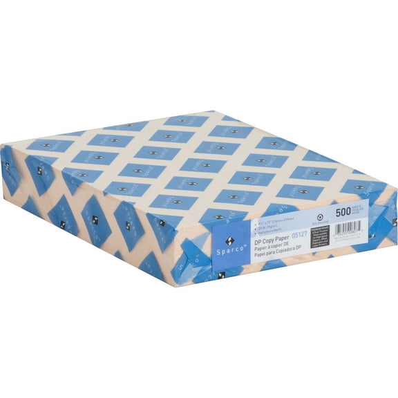 Sparco Laser Copy & Multipurpose Paper Ivory Recycled 30% 8 1/2" x 11" 20 lb Basis Weight 500 /Ream