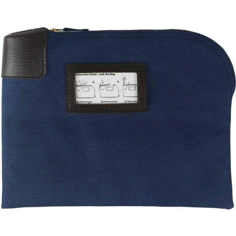 Sparco Locking Currency Bag - 8.50