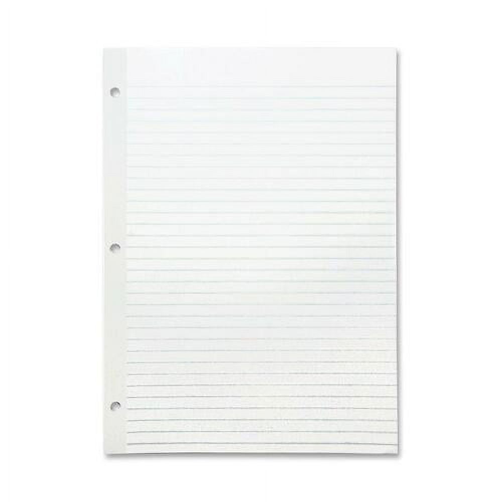 Sparco Ruled Filler Paper - 100 Sheets - Wide Ruled - Ruled Red Margin - 20 lb Basis Weight - Letter - 8 1/2 Sparco Ruled Filler Paper - 100 Sheets - Wide Ruled - Ruled Red Margin - 20 lb Basis Weight - Letter - 8 1/2