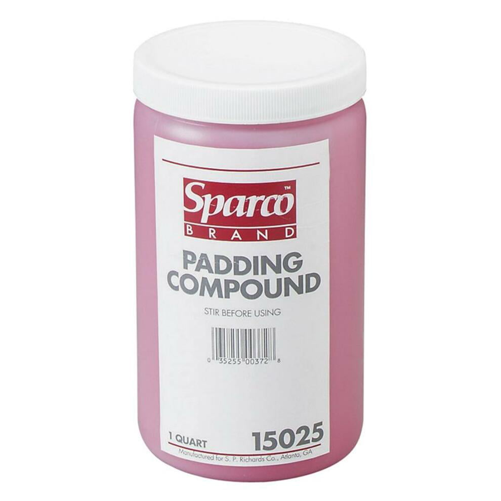 Sparco PADDING COMPOUND One Quart Made for S.P. Richards Co. New Old Stock