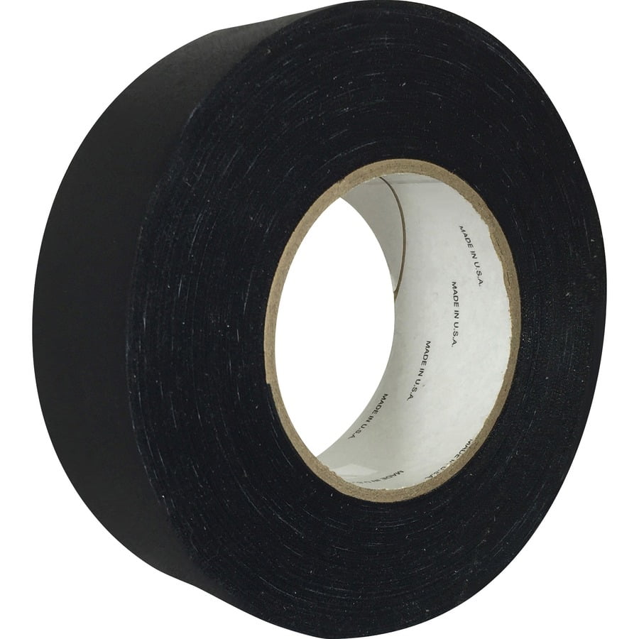 Sparco Premium Gaffer Tape - 60 yd Length x 2" Width - 11.5 mil Thickness - 1 / Roll - Black | Bundle of 5