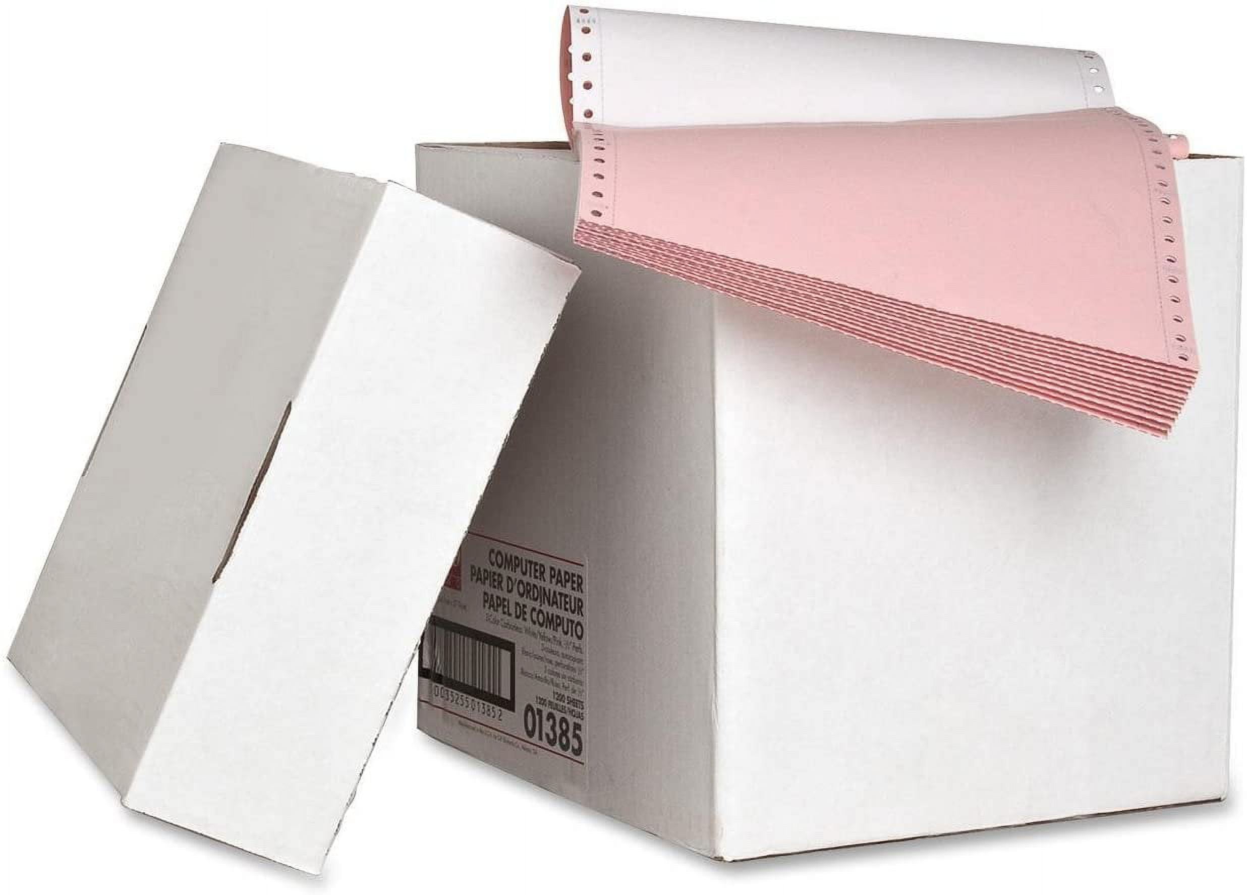 Sparco Products 3Part ContinuousForm Carbonless Printer Paper, 91/2