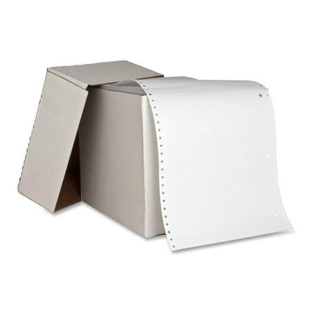 Sparco 3-holes punched Continuous Paper, White