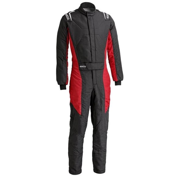 Sparco SCOBRS0054U0K12056 Stint Driving Jacket, Black & Red - Large